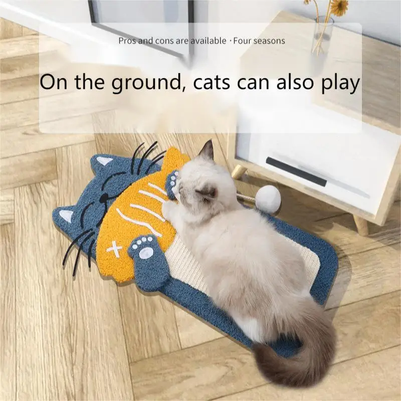 Cute cartoon cat eating fish cat catching board vertical dual-purpose cat nest wear-resistant cat climbing frame funny cat toy
Cute cartoon cat eating fish cat catching board vertical dual-purpose cat nest wear-resistant cat climbing frame funny cat toy