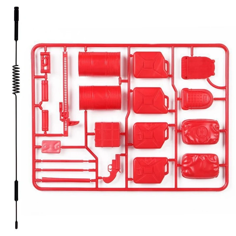 1 Set Decoration Tools For WPL Car Spare Parts 1/16 RC Car Truck Parts & 1 Pcs Antennas With Replacement Screws
1 Set Decoration Tools For WPL Car Spare Parts 1/16 RC Car Truck Parts & 1 Pcs Antennas With Replacement Screws