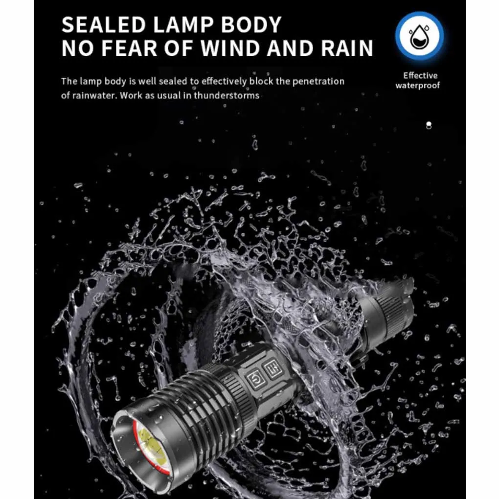 Portable Flashlight Torch Strong Lights with Pen Holder Lighting Equipment Lamp Fishing Hunting Fixtures 26650Battery
Portable Flashlight Torch Strong Lights with Pen Holder Lighting Equipment Lamp Fishing Hunting Fixtures 26650Battery