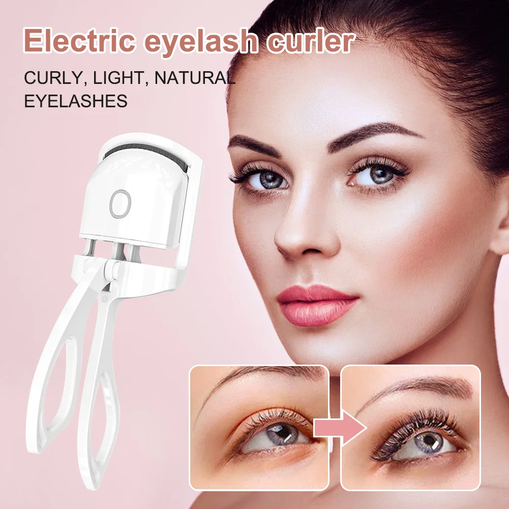 Electric Eyelash Curler Fast Heating Natural Eyelashes Curling Tool With 2-Speed Temperature Long Lasting Heated Lashes Curler
Electric Eyelash Curler Fast Heating Natural Eyelashes Curling Tool With 2-Speed Temperature Long Lasting Heated Lashes Curler