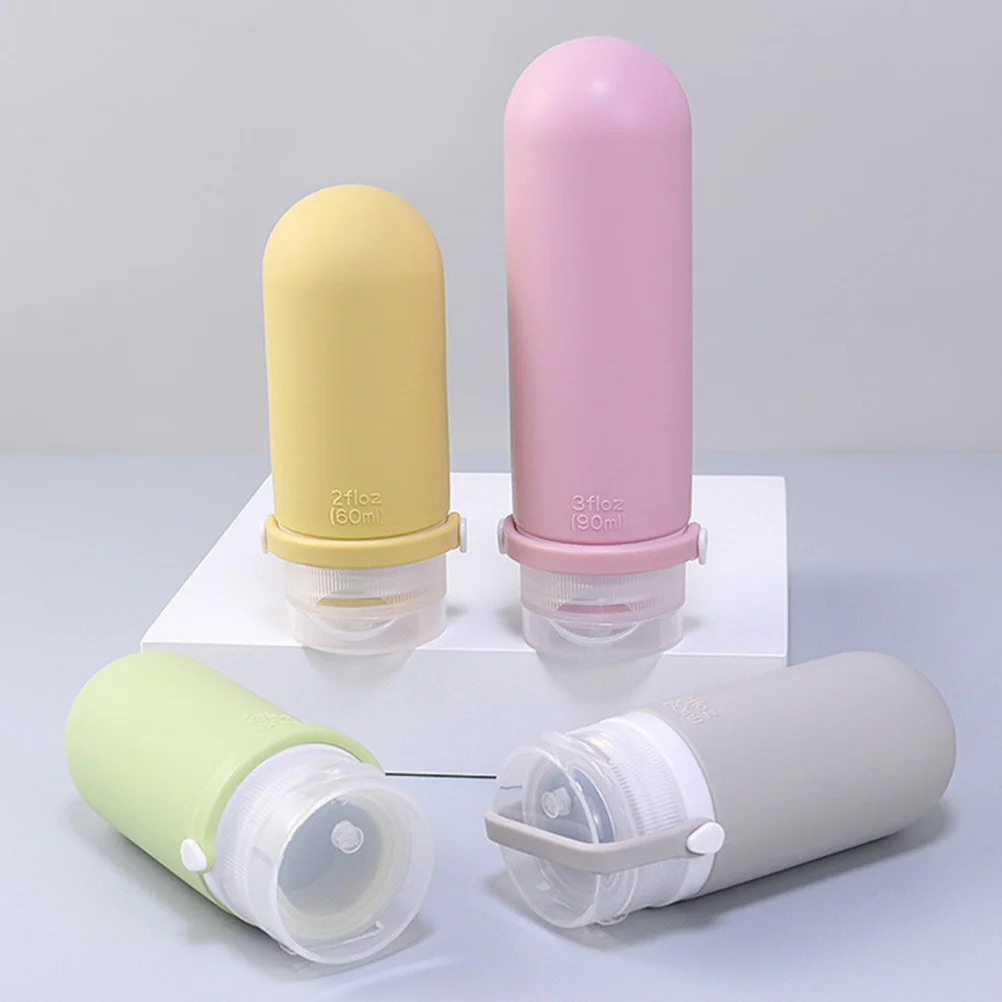 4 Pcs Shampoo Bottles Lotion Outdoor Silicone Travel Size Container Pp Toiletry Containers Conditioner
4 Pcs Shampoo Bottles Lotion Outdoor Silicone Travel Size Container Pp Toiletry Containers Conditioner