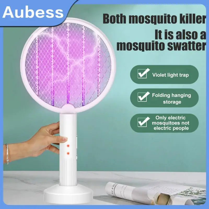 2 In 1 Electric Mosquito Swatter Handheld Safety Design Electric Insect Racket With Base Holder Usb Rechargeable 1800mah 3500v
2 In 1 Electric Mosquito Swatter Handheld Safety Design Electric Insect Racket With Base Holder Usb Rechargeable 1800mah 3500v