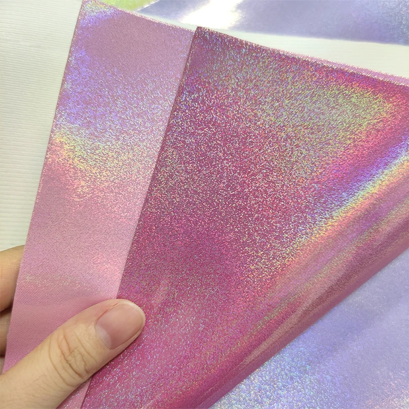 46*135CM XHT-421116 Rainbow Dogstooth Foiled Laser Reflective Holographic Faux Leather for Making Dress Hair Bow Accessories
46*135CM XHT-421116 Rainbow Dogstooth Foiled Laser Reflective Holographic Faux Leather for Making Dress Hair Bow Accessories