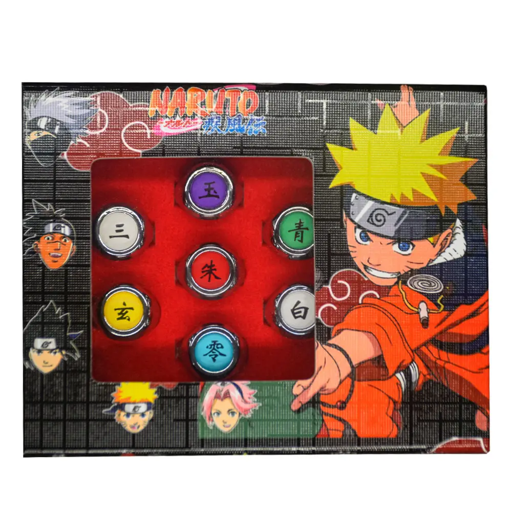 Naruto Akatsuki Itachi Anime Metal Rings Action Figure Cosplay Accessory Jewerly Cool Boys Children Toys Gifts
Naruto Akatsuki Itachi Anime Metal Rings Action Figure Cosplay Accessory Jewerly Cool Boys Children Toys Gifts