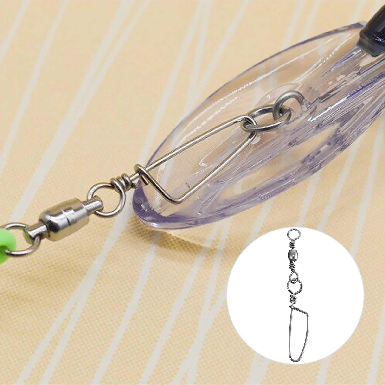 40 Pcs Swivel Curved Pins Fishing Swivels Fishing Pin Connector Bait Fishing Swivel Lock Snap Copper Fishing accessories
40 Pcs Swivel Curved Pins Fishing Swivels Fishing Pin Connector Bait Fishing Swivel Lock Snap Copper Fishing accessories