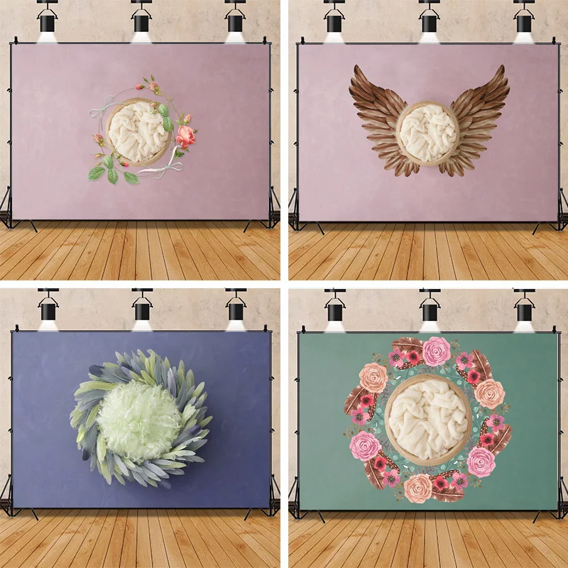 Neonatal Portrait Photography Background Flowers Swing Birthday Art Background Baby Photo Gallery Props WET-02
Neonatal Portrait Photography Background Flowers Swing Birthday Art Background Baby Photo Gallery Props WET-02