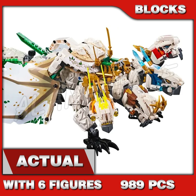 989pcs Shinobi Legacy The Ultra Dragon 4 Heads Unfolding Wings Serpentine Snakes 11164 Building Block Sets Compatible With Model
989pcs Shinobi Legacy The Ultra Dragon 4 Heads Unfolding Wings Serpentine Snakes 11164 Building Block Sets Compatible With Model