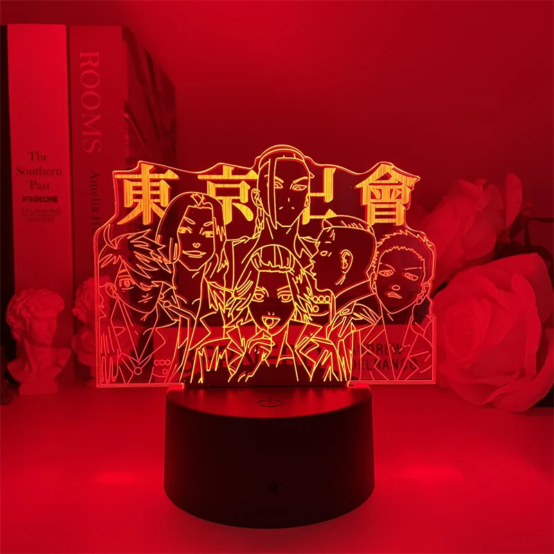 Tokyo Revengers night light 3D led Anime Cosplay Manjiro Ken Takemichi Hinata Atsushi Chibi Kawaii Fans Collection Props gift
Tokyo Revengers night light 3D led Anime Cosplay Manjiro Ken Takemichi Hinata Atsushi Chibi Kawaii Fans Collection Props gift