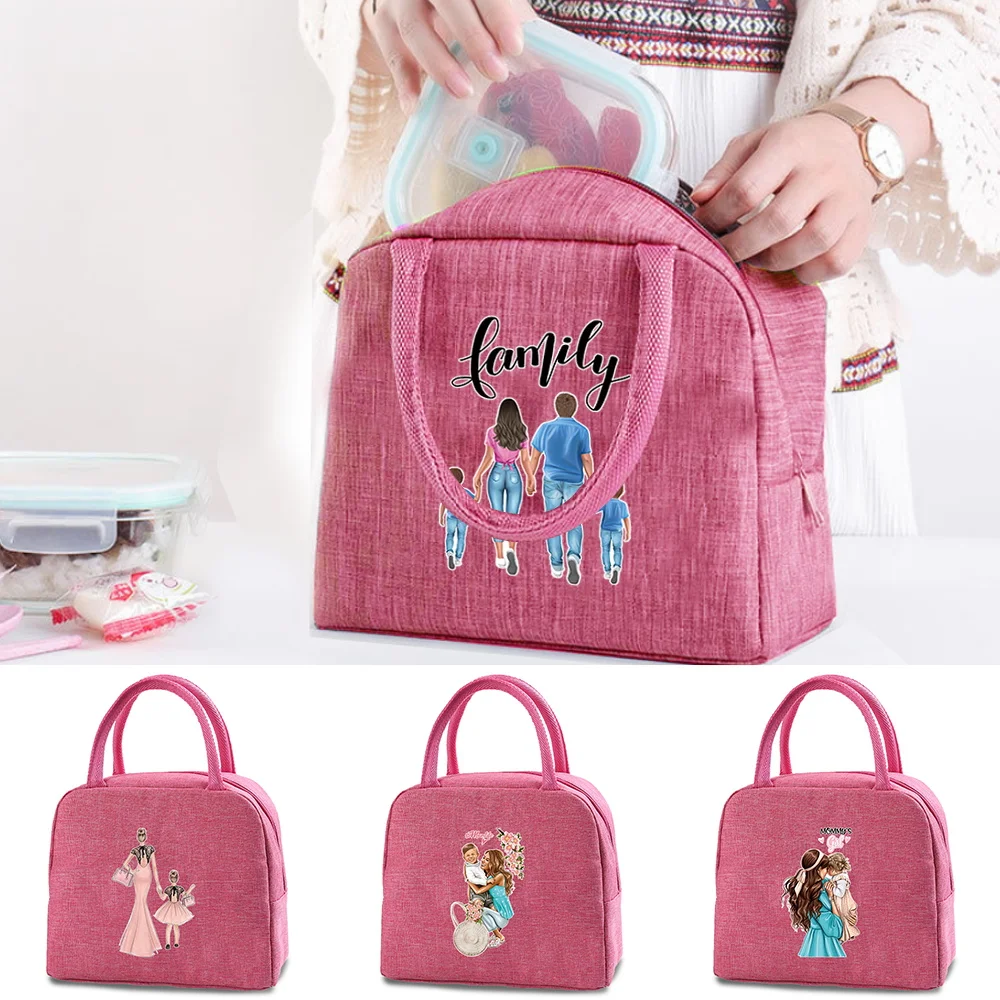 New Mom Pattern Lunch Bag Canvas Cooler Picnic Box Bag Fashion Lunch Bag School Food Insulated Dinner Bag Camping Travel Handbag
New Mom Pattern Lunch Bag Canvas Cooler Picnic Box Bag Fashion Lunch Bag School Food Insulated Dinner Bag Camping Travel Handbag