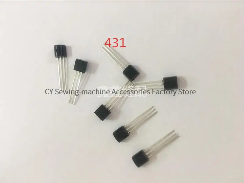 10pcs Qixing Electric Control Original Accessories 431 3 Long Pin Electronic Components Industrial Sewing Machine Accessories
10pcs Qixing Electric Control Original Accessories 431 3 Long Pin Electronic Components Industrial Sewing Machine Accessories