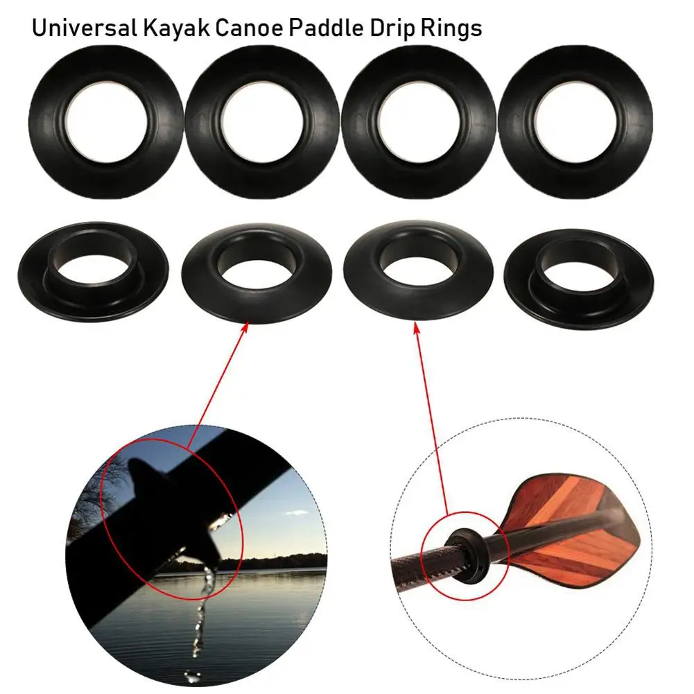 

20pcs Universal Kayak Paddle Drip Ring Replacement Outdoor Raft Canoe Rowing Boat Splash Guard Accessories 58 X 30mm