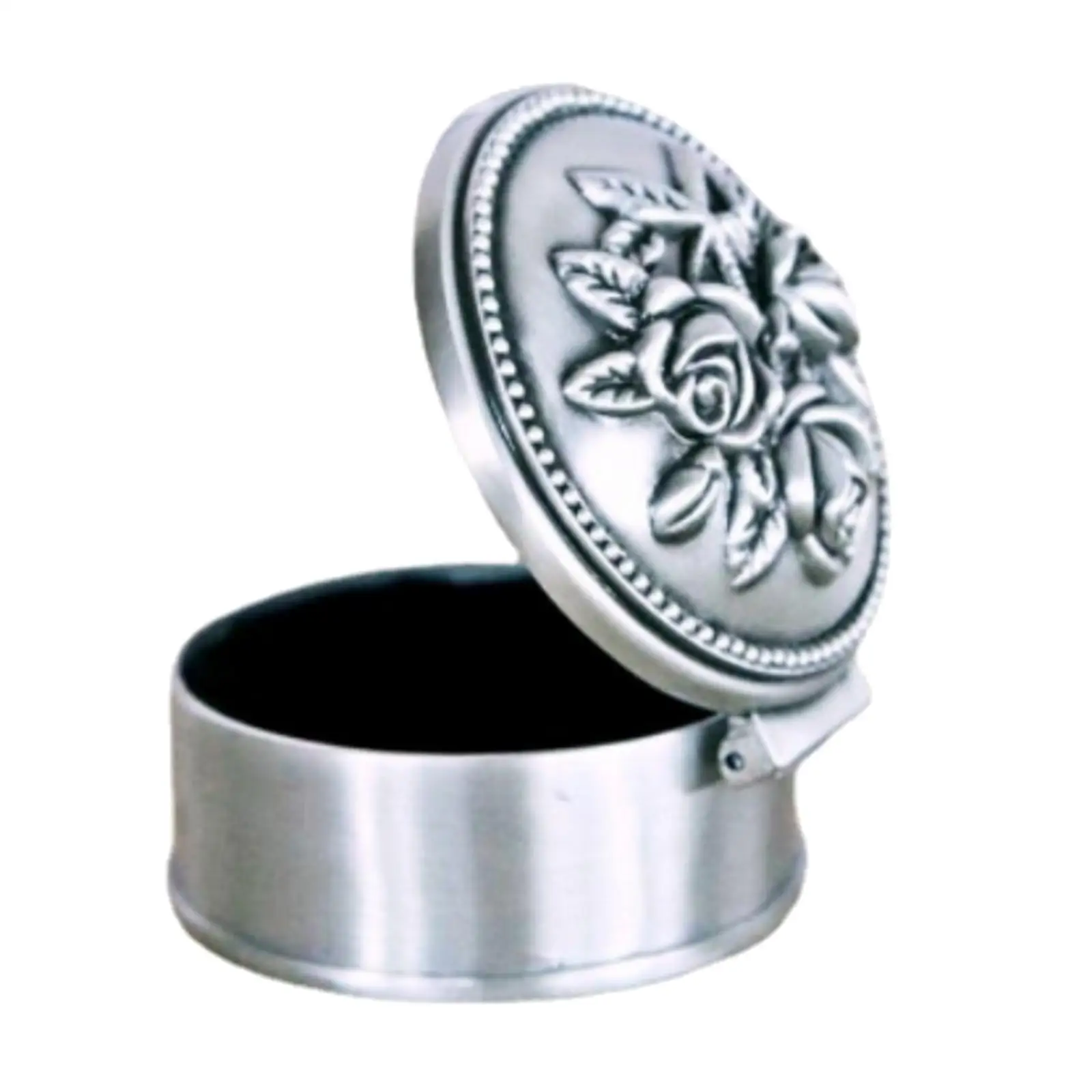 Vintage Metal Jewelry Box Keepsake Box Decoration Ring Earrings Box with Flower Pattern Holder Jewelry Organizer for Pendant
Vintage Metal Jewelry Box Keepsake Box Decoration Ring Earrings Box with Flower Pattern Holder Jewelry Organizer for Pendant