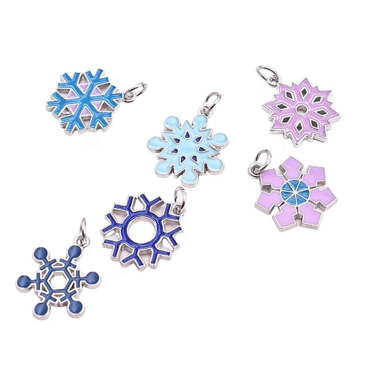 Tiny Hollow Snowflake Charms Multicolor Pendants DIY Bracelets Jewelry Crafts Accessories Kids Festival Christmas Gift Mateirals
Tiny Hollow Snowflake Charms Multicolor Pendants DIY Bracelets Jewelry Crafts Accessories Kids Festival Christmas Gift Mateirals
