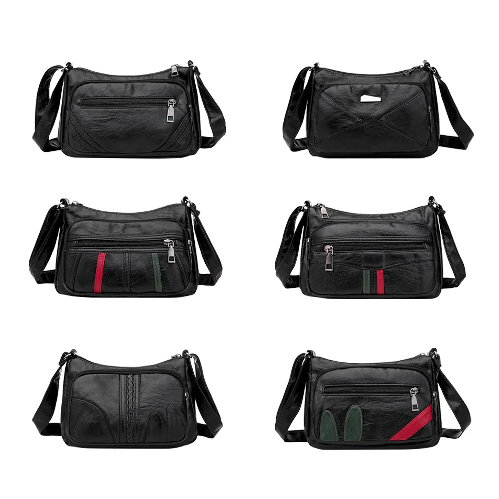 Mommy Shoulder Bag Female Zipper Crossbody Pouch Women Soft Leather Big Capacity for Outdoor Shopping Traveling Ornaments
Mommy Shoulder Bag Female Zipper Crossbody Pouch Women Soft Leather Big Capacity for Outdoor Shopping Traveling Ornaments