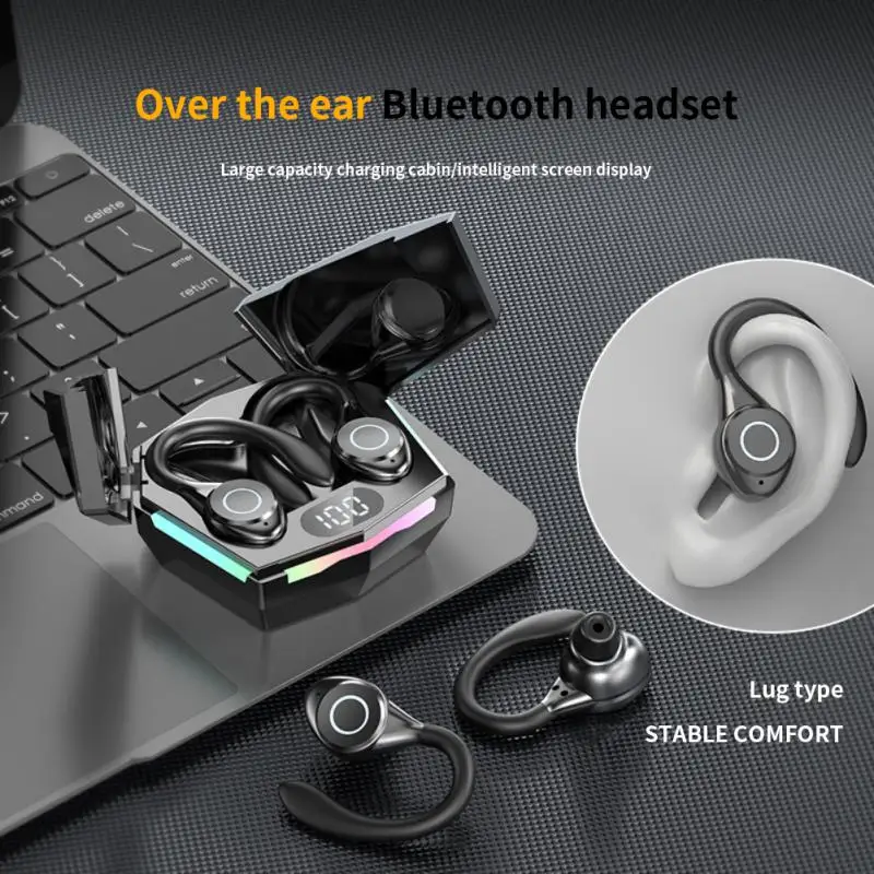 With Mic Sport Headsets Music Wireless Headphones Noise Reduction Ipx5 Waterproof Headset Earphones Hd Call
With Mic Sport Headsets Music Wireless Headphones Noise Reduction Ipx5 Waterproof Headset Earphones Hd Call