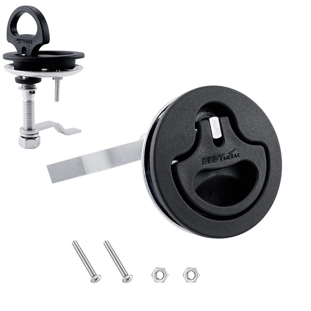 Ship Hatch Deck Latch 1 Set 100*70*70mm 125 Grams 15 To 60mm Adjustable Black Flush Mount Nylon Deck Box Door Lock
Ship Hatch Deck Latch 1 Set 100*70*70mm 125 Grams 15 To 60mm Adjustable Black Flush Mount Nylon Deck Box Door Lock