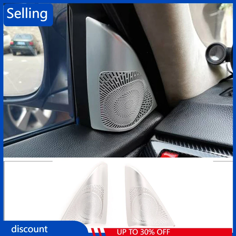 Stainless Steel Car Door A-pillar Tweeter Trumpet Protection Decorative Mesh Cover For BMW 3 Series 2005-2012 E90 Accessories dd
Stainless Steel Car Door A-pillar Tweeter Trumpet Protection Decorative Mesh Cover For BMW 3 Series 2005-2012 E90 Accessories dd