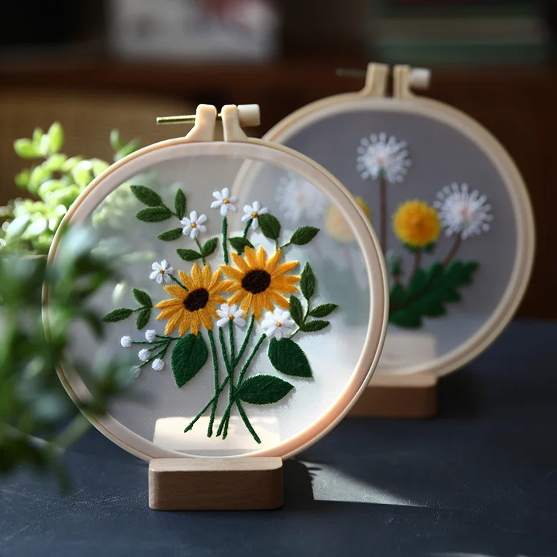 Mesh DIY Embroidery Flower Painting Bordado Cross Stitch Kit Embroidery Kit Diy Beginner Embroidery Punch Needle kit
Mesh DIY Embroidery Flower Painting Bordado Cross Stitch Kit Embroidery Kit Diy Beginner Embroidery Punch Needle kit