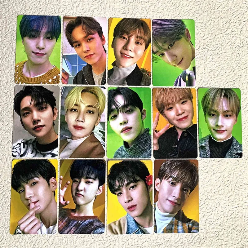 13Pcs/Set Kpop Seventeen Photocards Aino Chikara Self Made Paper Lomo Cards HD Postcard Photo Cards For Fans Collection Gift
13Pcs/Set Kpop Seventeen Photocards Aino Chikara Self Made Paper Lomo Cards HD Postcard Photo Cards For Fans Collection Gift