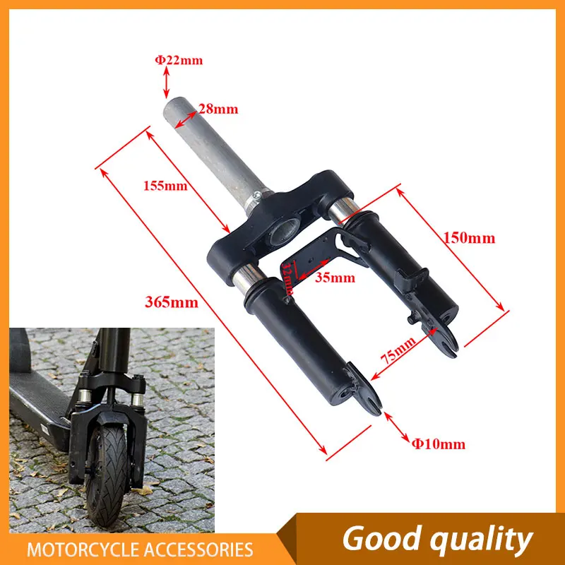 10 inch suspension front fork is suitable for front shock absorber of motorcycle, mountain bike, electric scooter
10 inch suspension front fork is suitable for front shock absorber of motorcycle, mountain bike, electric scooter