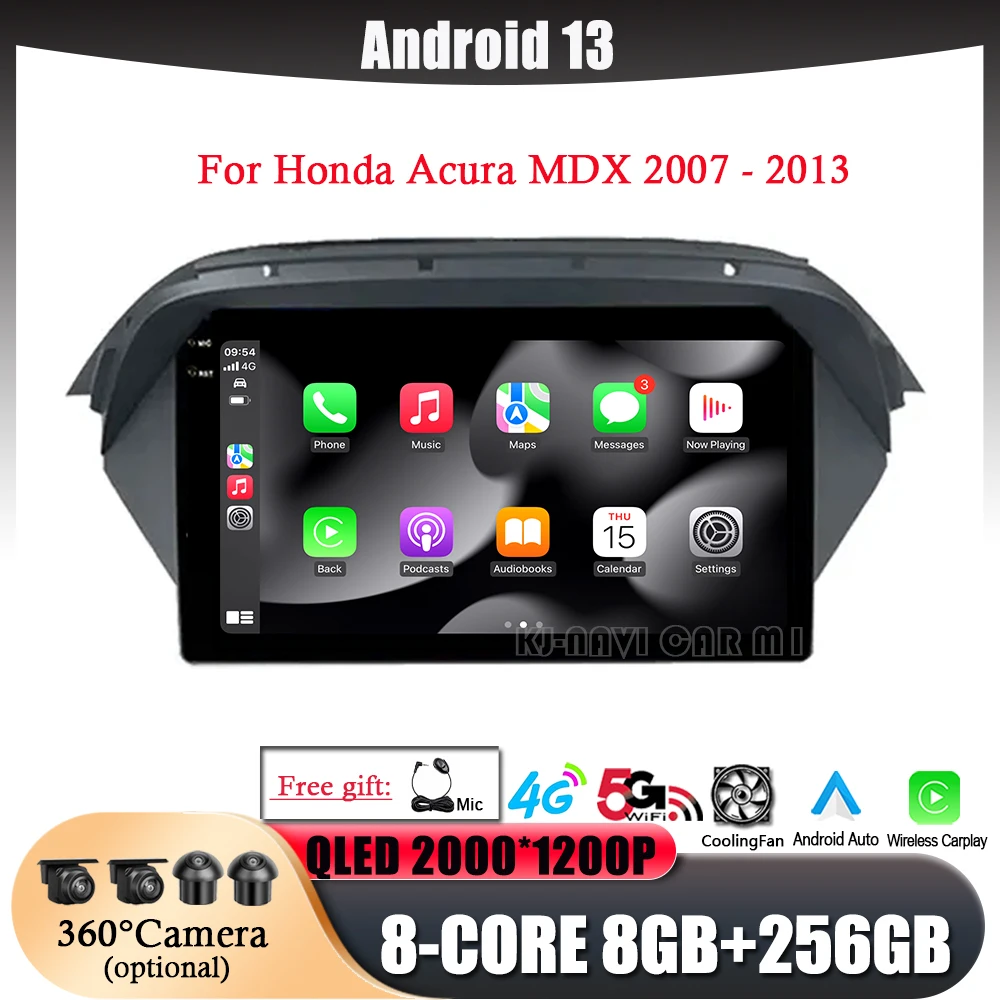 Android 13 для Honda Acura MDX 2007 -2013 экран ТВ мультимедийный автомобильный навигатор GPS Авторадио Bluetooth видеоплеер Радио 9 дюймов
Android 13 для Honda Acura MDX 2007 -2013 экран ТВ мультимедийный автомобильный навигатор GPS Авторадио Bluetooth видеоплеер Радио 9 дюймов