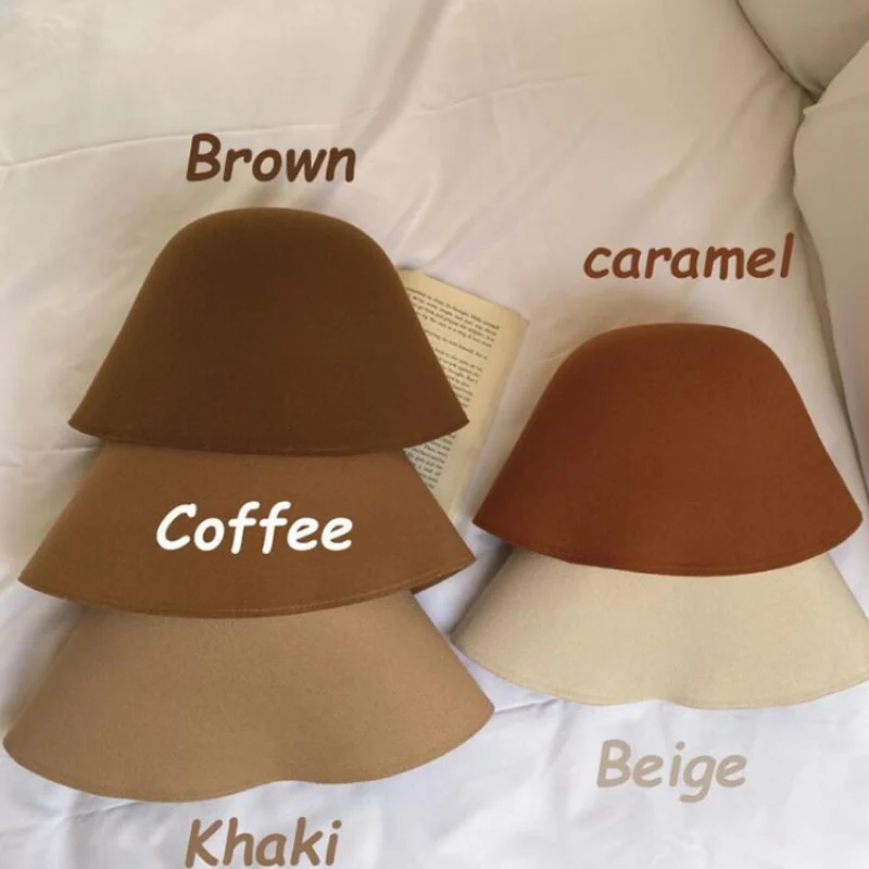Korean Solid Color Panama Bucket Hats for Women Japanese Dome Fisherman Hat Gorro Pescador Mujer Turquesa
Korean Solid Color Panama Bucket Hats for Women Japanese Dome Fisherman Hat Gorro Pescador Mujer Turquesa