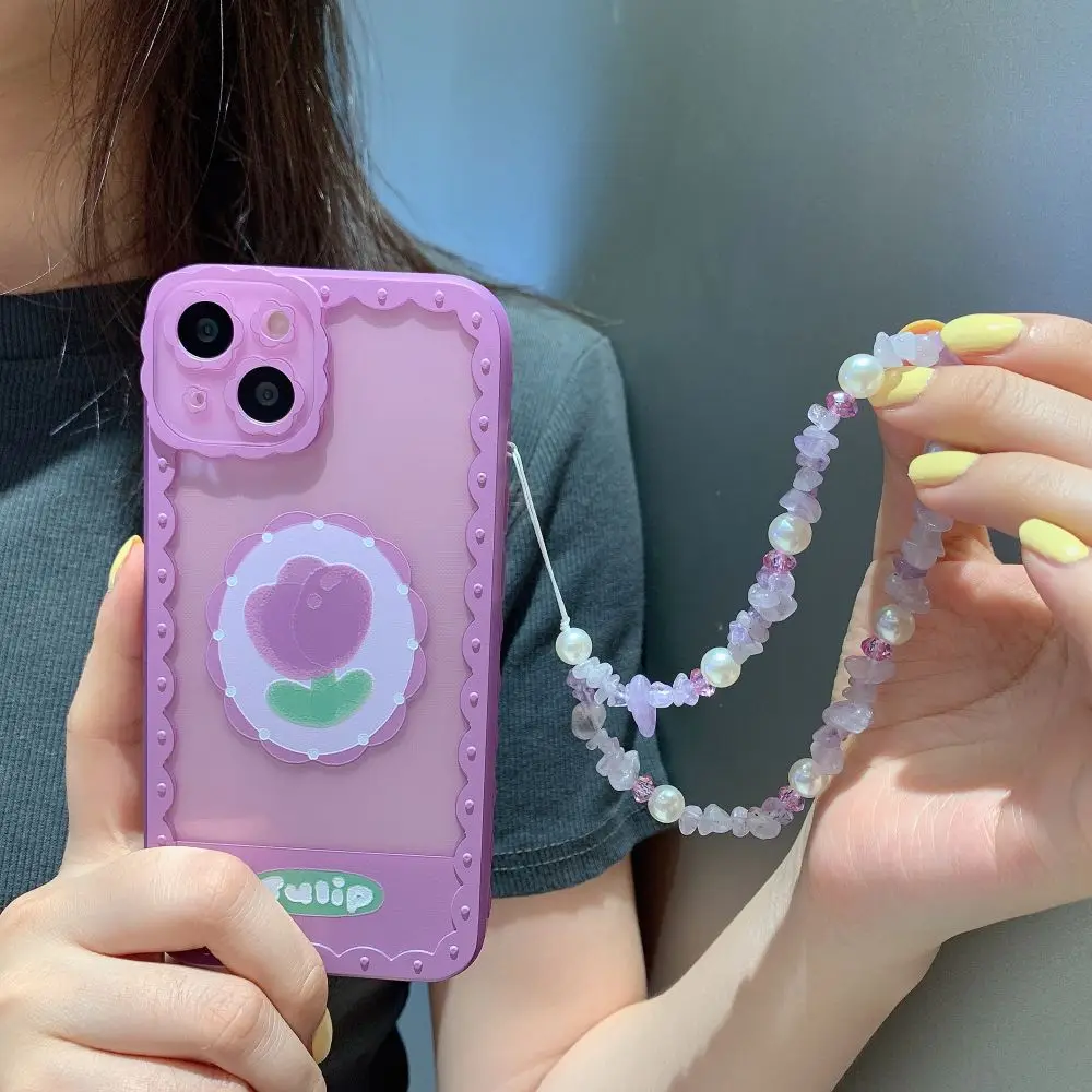 For iphone 11 case Korea Purple Tulip Flower Phone Case For iPhone 13 Pro Max 12 XR X XS Cover Hand Strap For coque iphone11
For iphone 11 case Korea Purple Tulip Flower Phone Case For iPhone 13 Pro Max 12 XR X XS Cover Hand Strap For coque iphone11