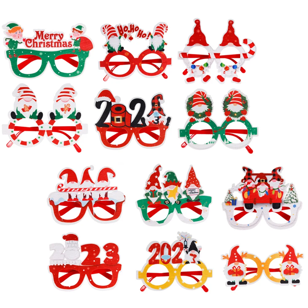 Christmas Eyeglasses Glasses Party Props Photo Supplies3D Eyewear Frames Booth Funny Decorations Favors
Christmas Eyeglasses Glasses Party Props Photo Supplies3D Eyewear Frames Booth Funny Decorations Favors