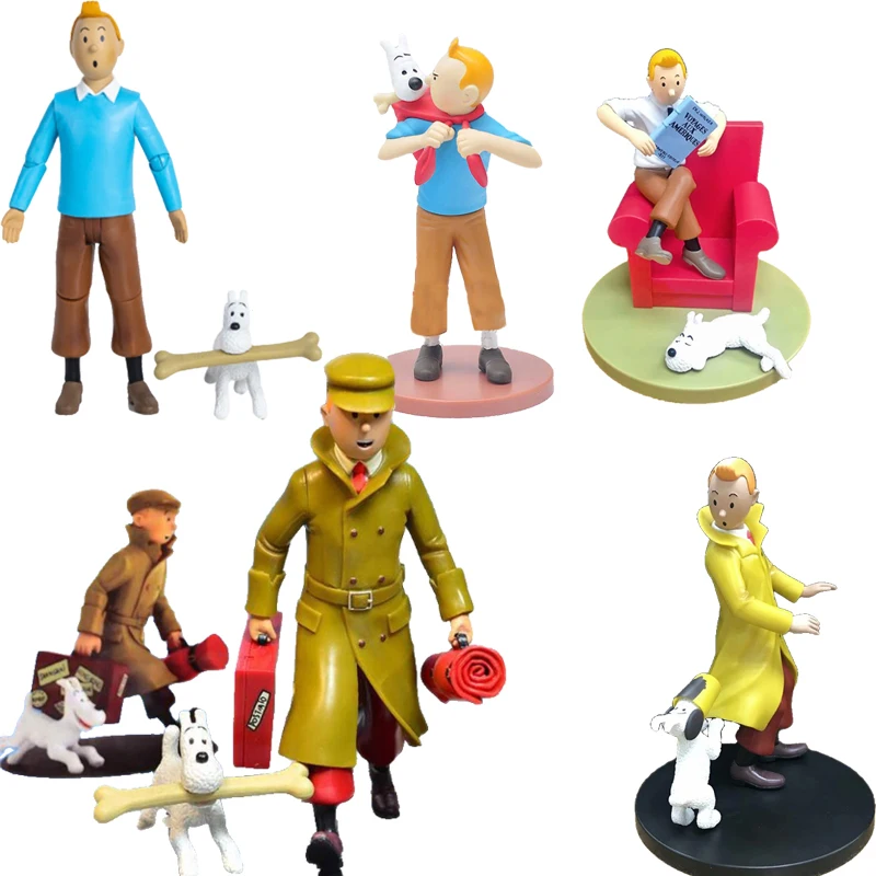 15cm Les Aventures De Tintin Et Milou Tintin Action Figure Anime The Adventures of Tintin PVC Collection Model Dolls Toys Gifts
15cm Les Aventures De Tintin Et Milou Tintin Action Figure Anime The Adventures of Tintin PVC Collection Model Dolls Toys Gifts