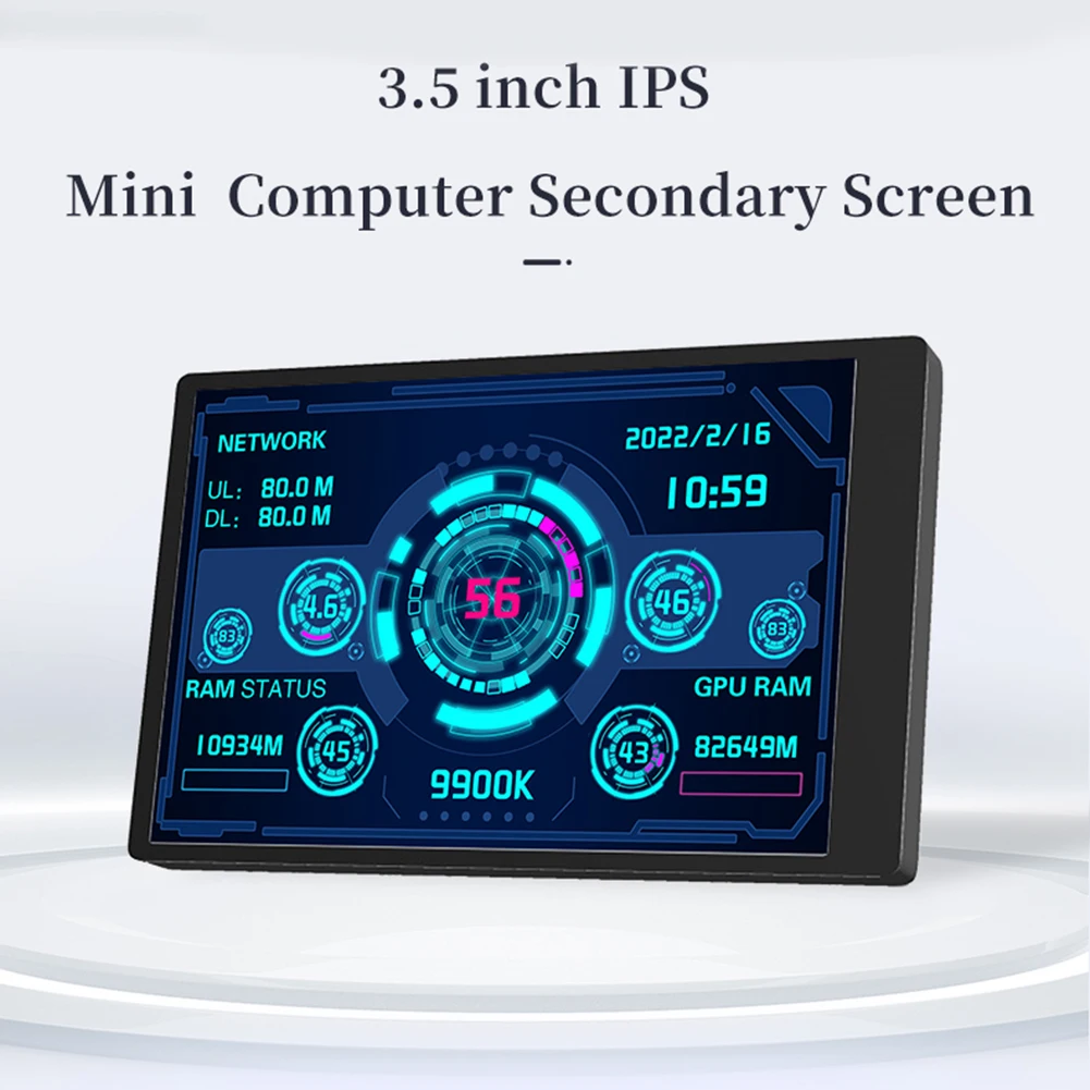Монитор компьютерный из алюминиевого сплава с двумя портами USB Type-C, 3,5 дюйма, IPS, поворот на 360 градусов
Монитор компьютерный из алюминиевого сплава с двумя портами USB Type-C, 3,5 дюйма, IPS, поворот на 360 градусов