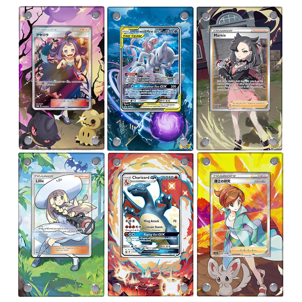 New Pokemon Ptcg Trainer Acerola Marnie Mew Acrylic Collection Card Display Stand Frame Universal Acrylic Display Stand No Card
New Pokemon Ptcg Trainer Acerola Marnie Mew Acrylic Collection Card Display Stand Frame Universal Acrylic Display Stand No Card