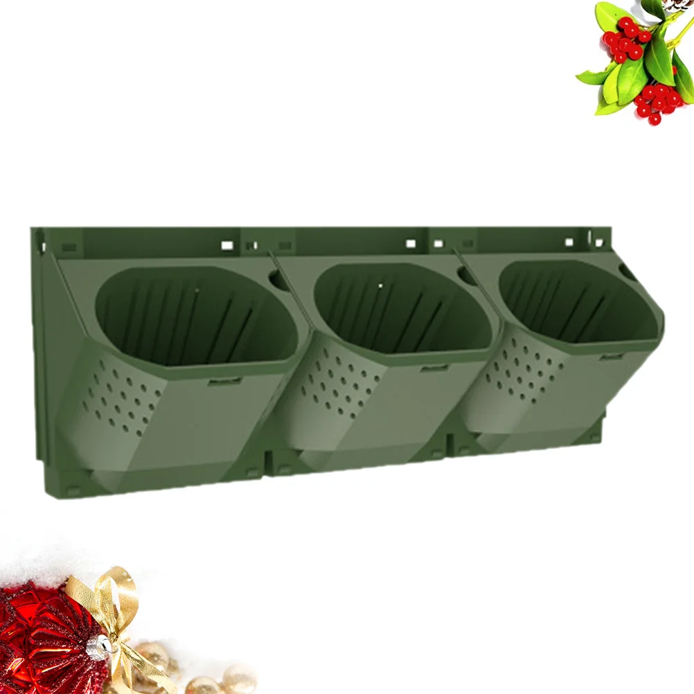 Creative Vertical Wall Planter Garden Wall Mount Pot Living Background Wall for Indoor Outdoor Hall Balcony Garden Mall (Green)
Creative Vertical Wall Planter Garden Wall Mount Pot Living Background Wall for Indoor Outdoor Hall Balcony Garden Mall (Green)