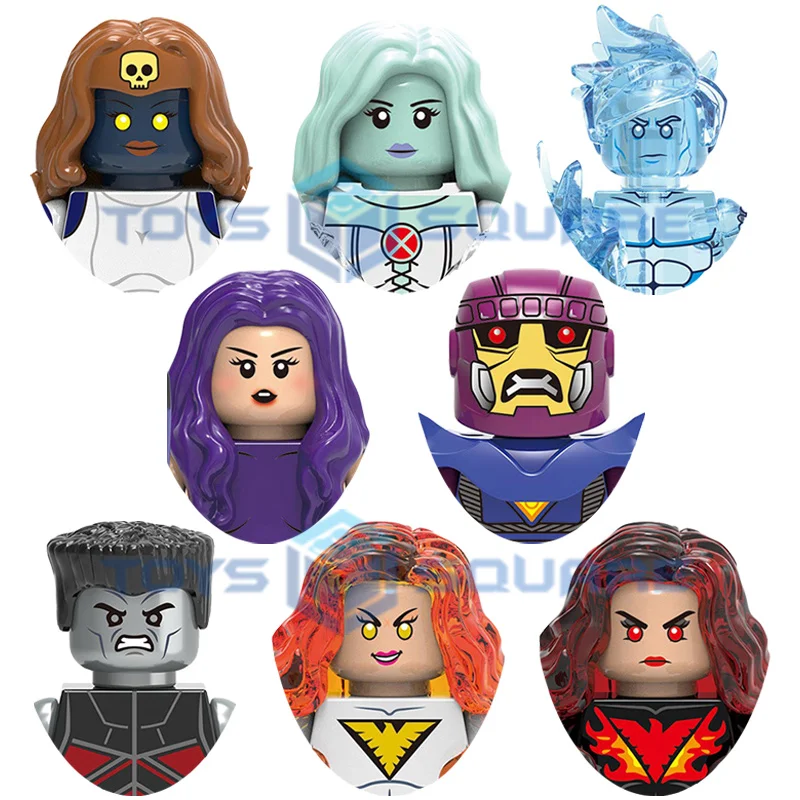 Dark Phoenix Psylocke Colossus White Queen Mystique Sentinel Iceman Model Building Blocks MOC Bricks Set Gifts Toys For Kids
Dark Phoenix Psylocke Colossus White Queen Mystique Sentinel Iceman Model Building Blocks MOC Bricks Set Gifts Toys For Kids
