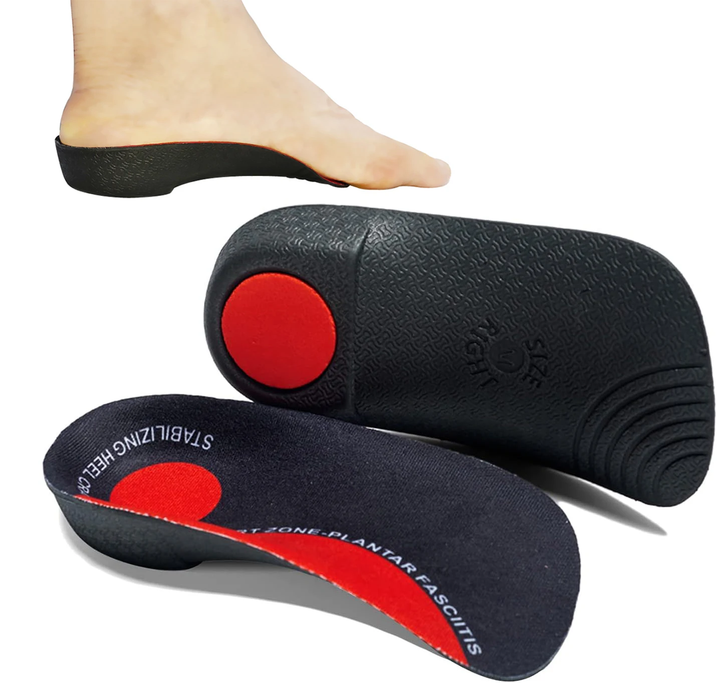 Orthotics Shoe Insoles High Arch Supports Shoe Insoles for Plantar Fasciitis Flat Feet Over-Pronation Relief Heel Spur Pain
Orthotics Shoe Insoles High Arch Supports Shoe Insoles for Plantar Fasciitis Flat Feet Over-Pronation Relief Heel Spur Pain