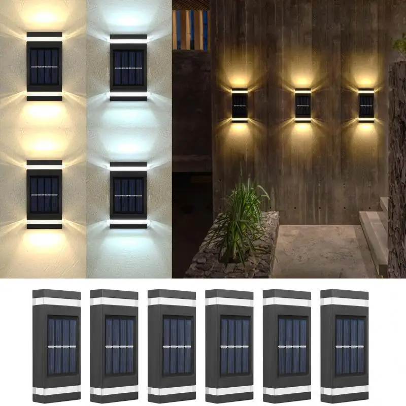 2/6 шт., светодиодный ные Настенные светильники на солнечной батарее, 6 светодиодов
2/6 шт., светодиодный ные Настенные светильники на солнечной батарее, 6 светодиодов