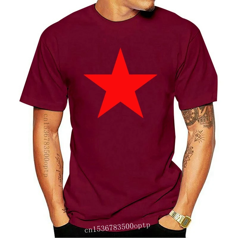 100% Cotton Summer Printed O-Neck Streetwear Red Star T-Shirt Retro Cuba Communist Political Ringer Order T Shirts
100% Cotton Summer Printed O-Neck Streetwear Red Star T-Shirt Retro Cuba Communist Political Ringer Order T Shirts