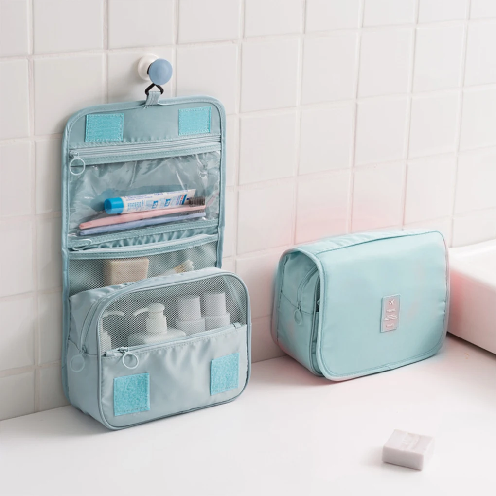 Travel Hanging Cosmetic Bag Oxford Cloth Large Capacity Organizer with Hook Foldable Pouch Storage Bags Toiletry
Travel Hanging Cosmetic Bag Oxford Cloth Large Capacity Organizer with Hook Foldable Pouch Storage Bags Toiletry