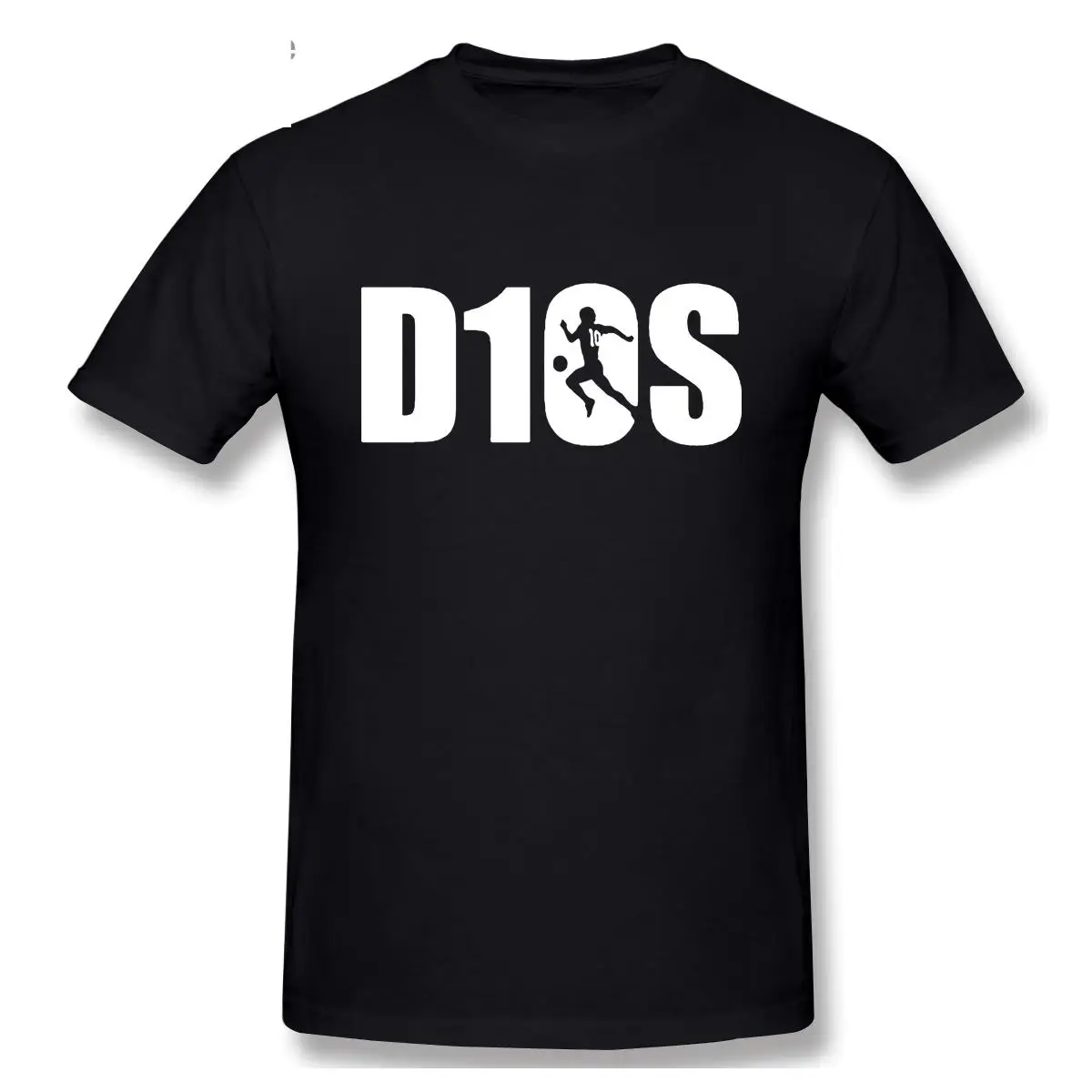 Maradona's Football Graphic Text Short Sleeve T-shirt 
Maradona's Football Graphic Text Short Sleeve T-shirt
