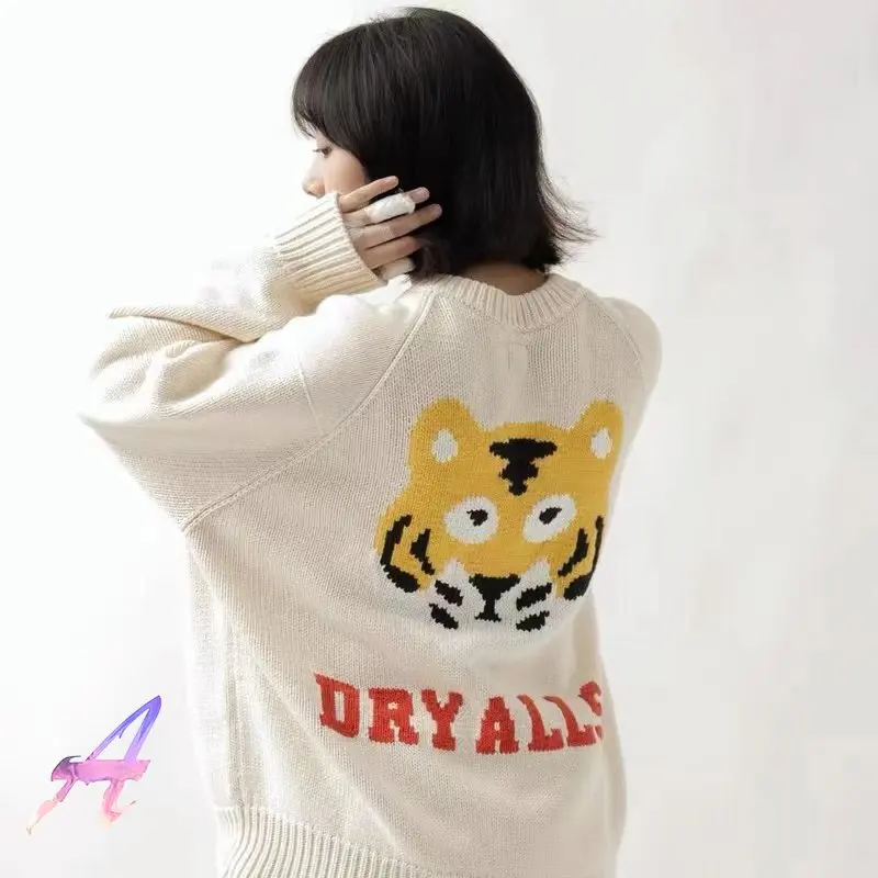 Human Made Sweaters Autumn Winter High Quality Cartoon Duck Tiger Jacquard Men Women Couple Pullovers Sweatshirt Clothing
Human Made Sweaters Autumn Winter High Quality Cartoon Duck Tiger Jacquard Men Women Couple Pullovers Sweatshirt Clothing