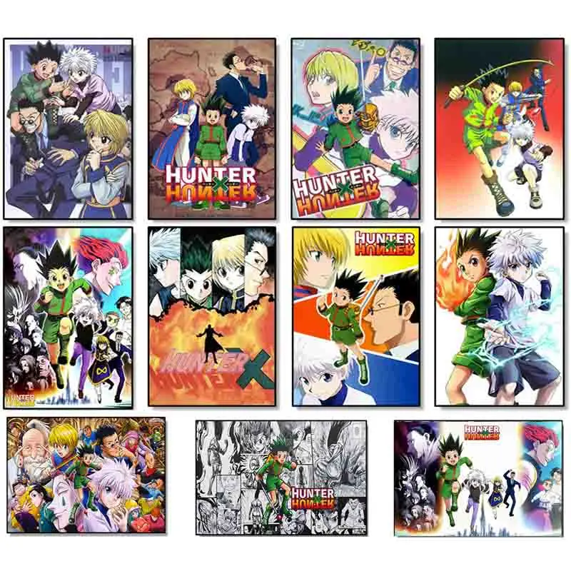 Modern Japanese Anime Hunter X Art Canvas Painting Abstract Posters and Prints Wall Art Pictures for Living Room Home Decoration
Modern Japanese Anime Hunter X Art Canvas Painting Abstract Posters and Prints Wall Art Pictures for Living Room Home Decoration