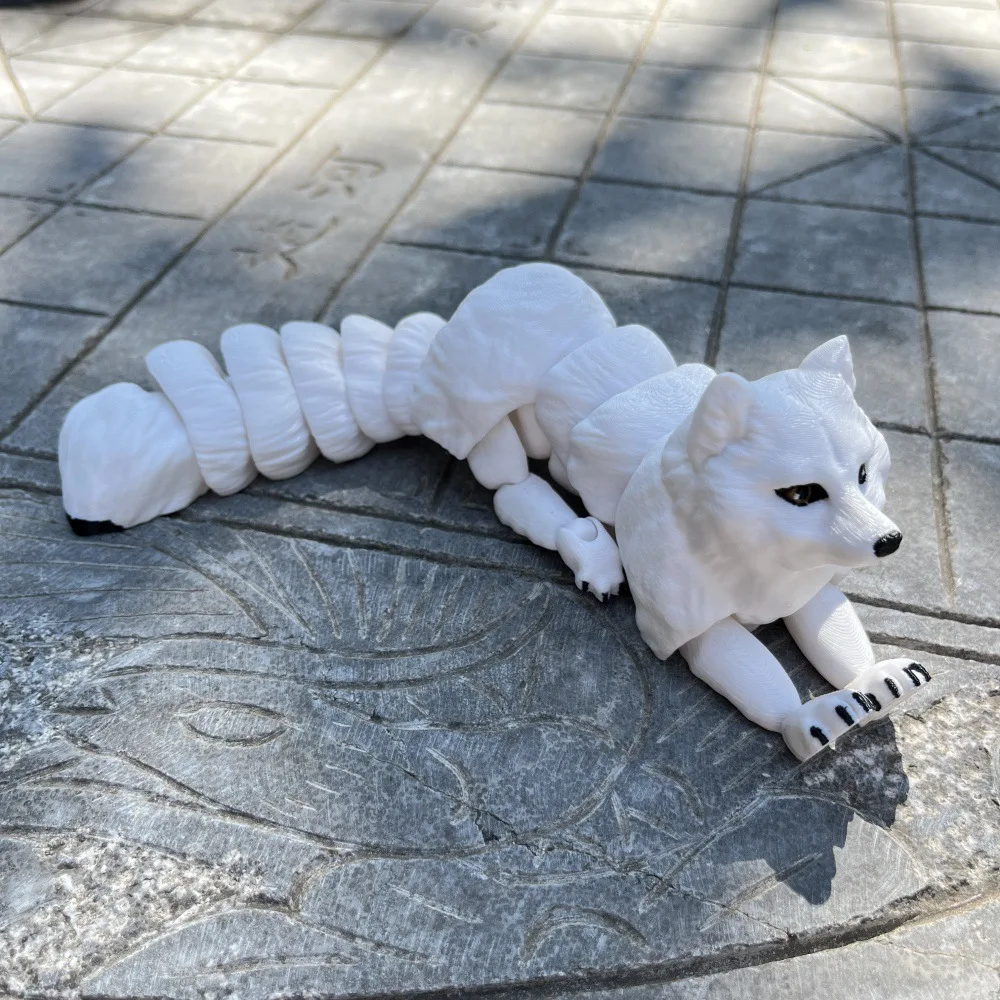 MOONBIFFY Фигурка белой лисы
MOONBIFFY Фигурка белой лисы