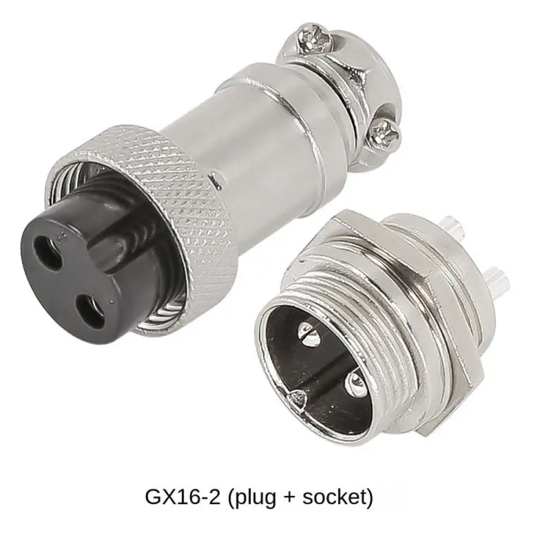 

Connector GX16 Small Metal Aviation Socket 2/3/4/5/6pin Electric Cable Terminal Fixed Type And Butt Mobile Type Female&male