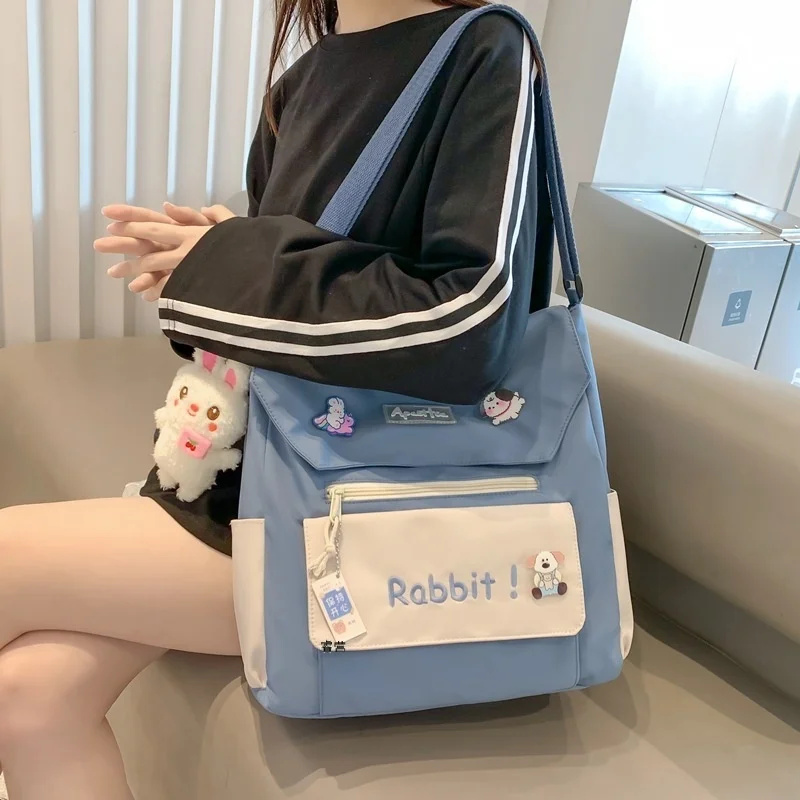 Women Shoulder Crossbody Bag Large Nylon Satchel r Bag for Woman 2023 Cloth Japanese Student Book Bags Female Handbags
Women Shoulder Crossbody Bag Large Nylon Satchel r Bag for Woman 2023 Cloth Japanese Student Book Bags Female Handbags
