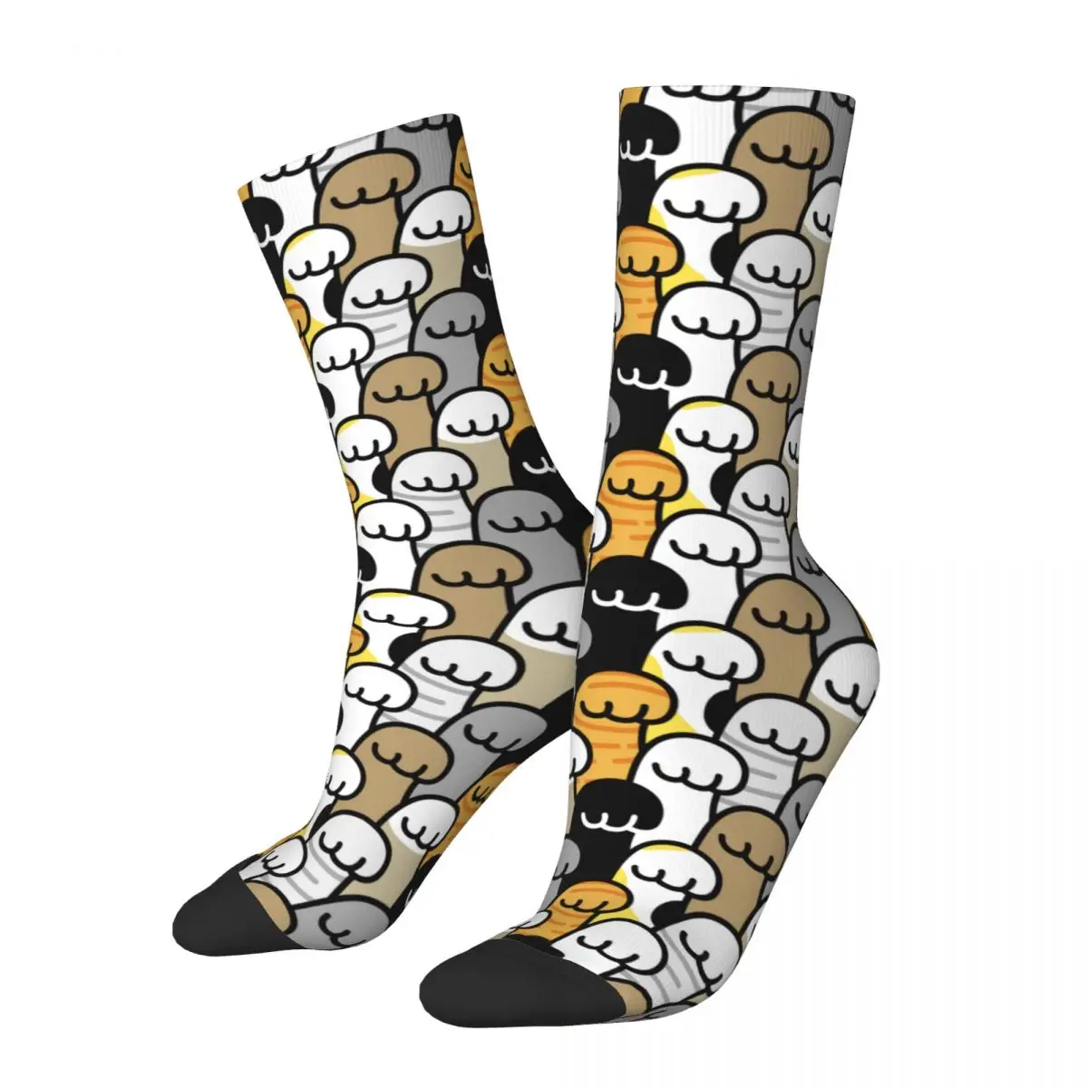 Fashion Men's Socks Novelty Cat Paw Sock Polyester Fruit Skateboard Women's Socks Spring Summer Autumn Winter
Fashion Men's Socks Novelty Cat Paw Sock Polyester Fruit Skateboard Women's Socks Spring Summer Autumn Winter