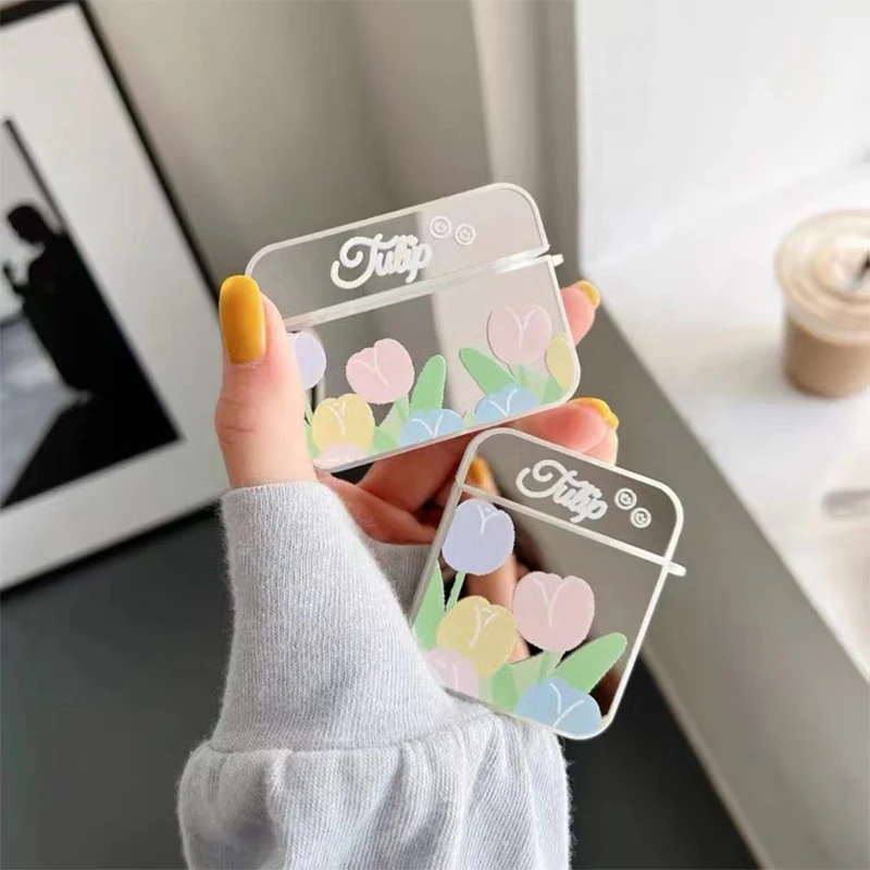 Mirror Tulip Flower Case for AirPods Pro 3 Case For airpod pro Funda for airpods 3 3rd 2 1 Case Air Pods Pro 3 Protective Cover
Mirror Tulip Flower Case for AirPods Pro 3 Case For airpod pro Funda for airpods 3 3rd 2 1 Case Air Pods Pro 3 Protective Cover