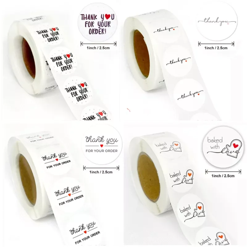 500pcs Round Thank youWhite paper label sticker thank you sticker scrapbook 2.5cm wedding envelope seal handmade stationery stic 
500pcs Round Thank youWhite paper label sticker thank you sticker scrapbook 2.5cm wedding envelope seal handmade stationery stic