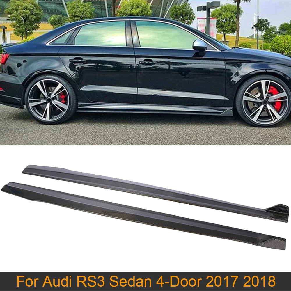 Высококачественная боковая юбка из углеродного волокна для Audi RS3 Sedan 4-Door 2017 2018 автомобильный стикер, спойлер не A3 S3 стандарт
Высококачественная боковая юбка из углеродного волокна для Audi RS3 Sedan 4-Door 2017 2018 автомобильный стикер, спойлер не A3 S3 стандарт