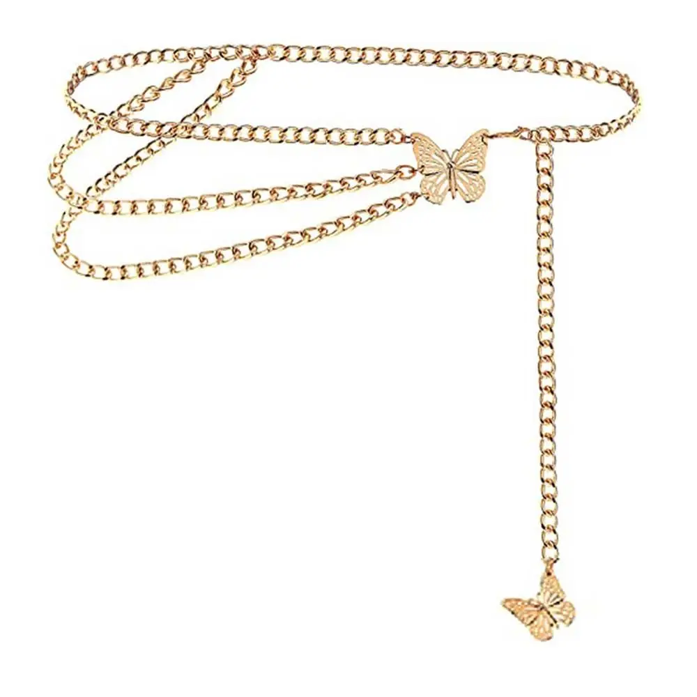 Retro Classic Hollow Out Butterfly Metal Dress Accessories Multi-Layer Waist Chain Sexy Belt Body Chain Gift For Women
Retro Classic Hollow Out Butterfly Metal Dress Accessories Multi-Layer Waist Chain Sexy Belt Body Chain Gift For Women