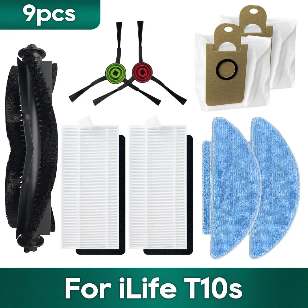 Комплект запасных частей для робота-пылесоса iLife T10s
Комплект запасных частей для робота-пылесоса iLife T10s