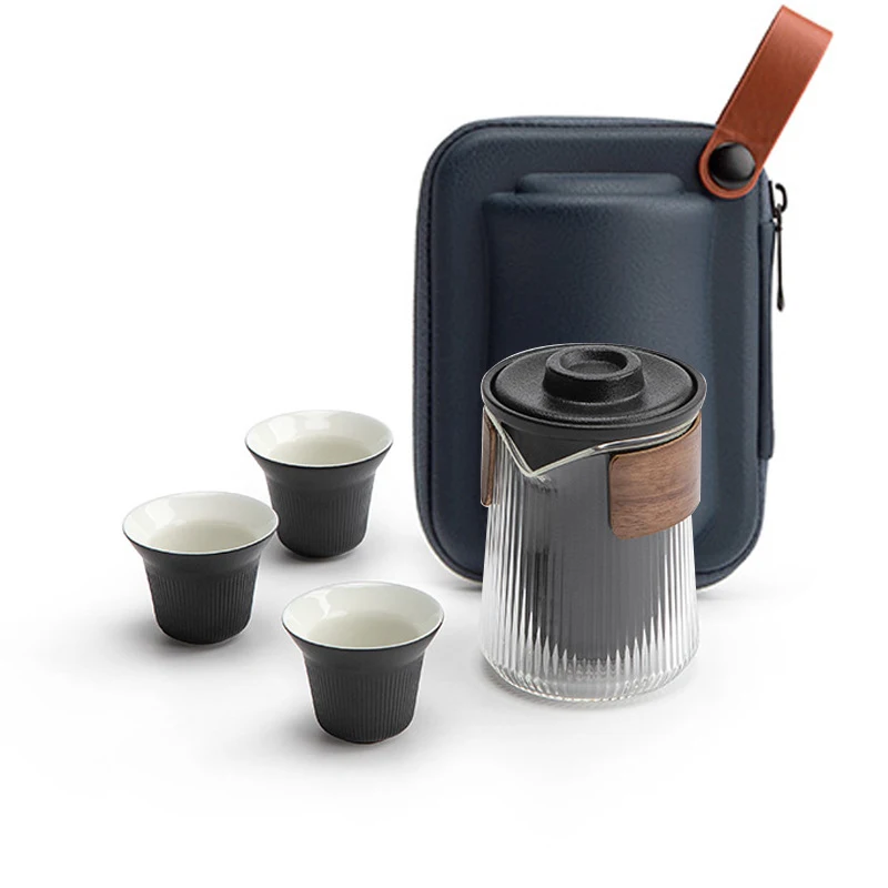Ceramic Teapot Gaiwan One Pot Three Cups Tea Sets Portable Travel Home Office Cups Ceramic Tea Coffee Container With Bag
Ceramic Teapot Gaiwan One Pot Three Cups Tea Sets Portable Travel Home Office Cups Ceramic Tea Coffee Container With Bag